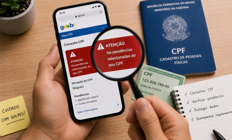 CPF usado por outra pessoa