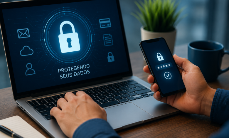 Aprenda como proteger seus dados pessoais na internet com 10 cuidados essenciais para evitar golpes, vazamentos e fraudes digitais.