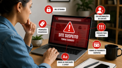 Site falso: 6 sinais para identificar golpes antes de clicar