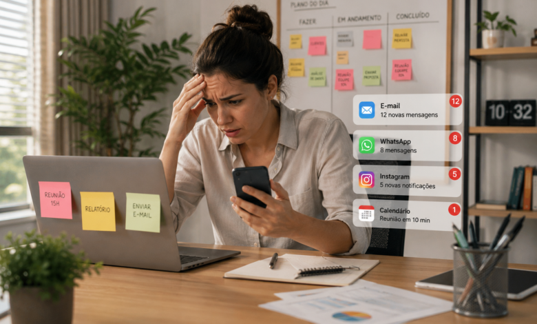 Descubra 7 hábitos que fazem você perder tempo sem perceber e veja estratégias simples para melhorar sua produtividade e organização.
